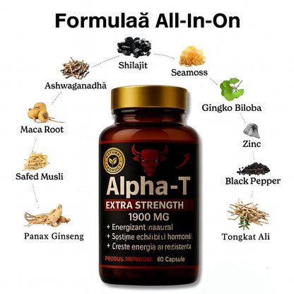 Alpha-T 60 CAPS – Redobândește-ți potența și energia naturală