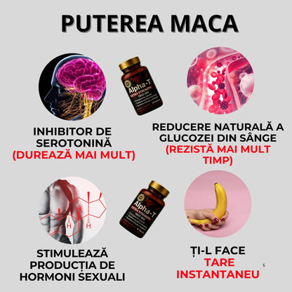 Alpha-T 60 CAPS – Redobândește-ți potența și energia naturală