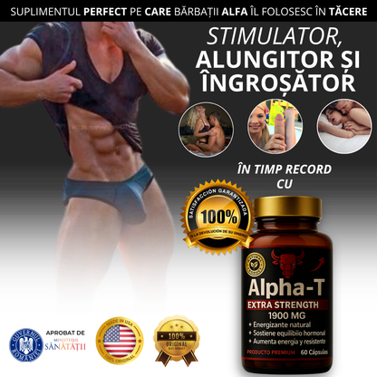 Alpha-T 60 CAPS – Redobândește-ți potența și energia naturală